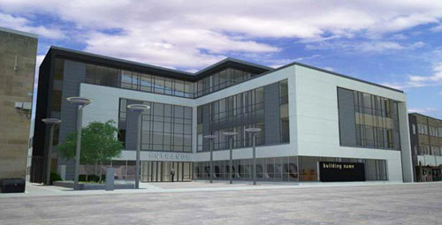 Exterior of the surgery building